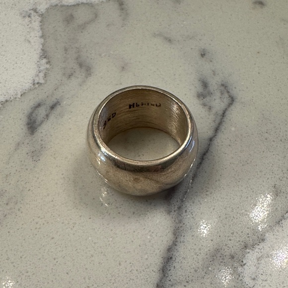 Chunky Sterling Silver pinky Ring - Picture 5 of 5